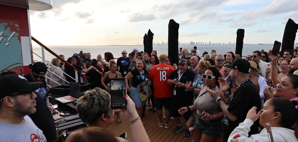 Private meet and greet for a cruise group